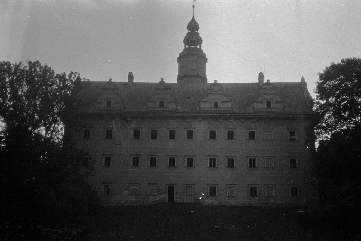 pałac Herberstein - elewacja wschodnia, skan 1