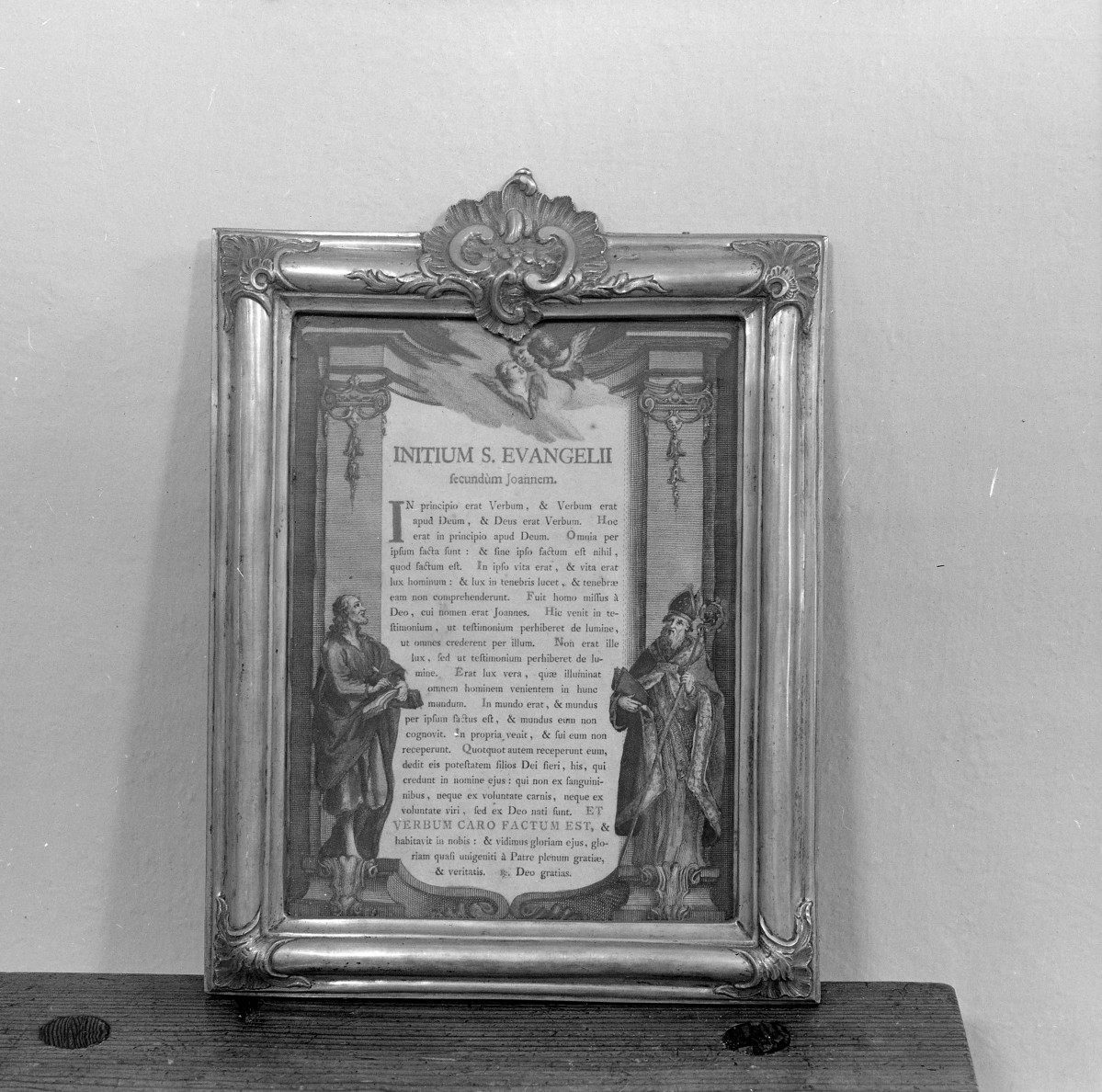 klasztor ss. Mniszek Benedyktynek - zbiory - obraz Kanonu ołtarzowego III / tablicy ołtarzowej z XVIII w., skan 1