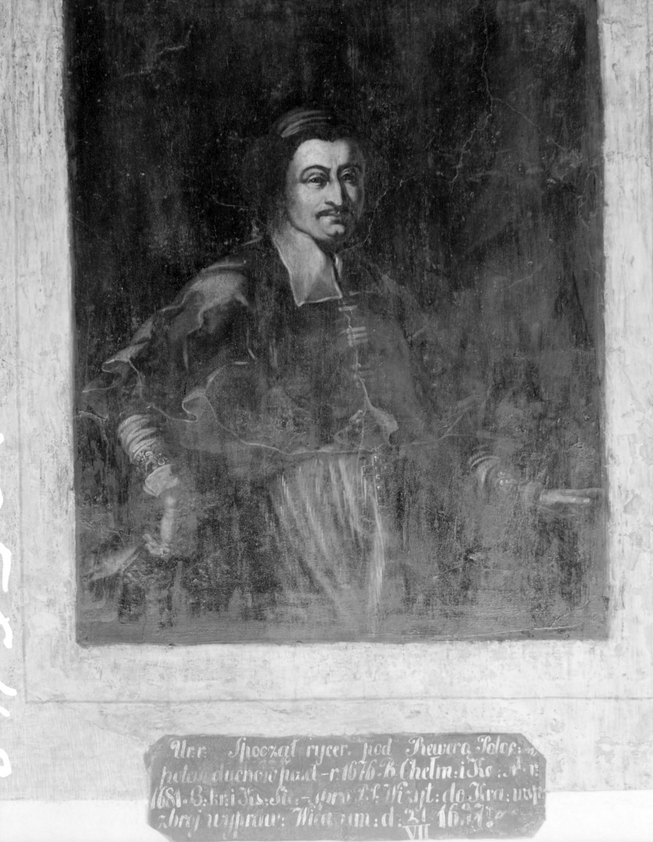 pałac Biskupów Krakowskich - Izba Stołowa Górna /sala portretowa/ /I p./ - ściana północna - portret Jana Małachowskiego, skan 1