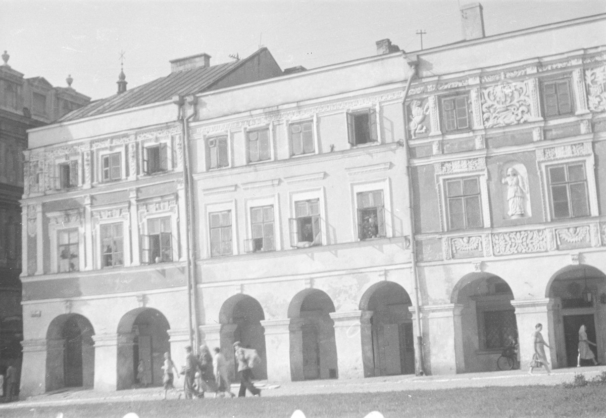 rynek - domy przy Rynku Wielkim, skan 1