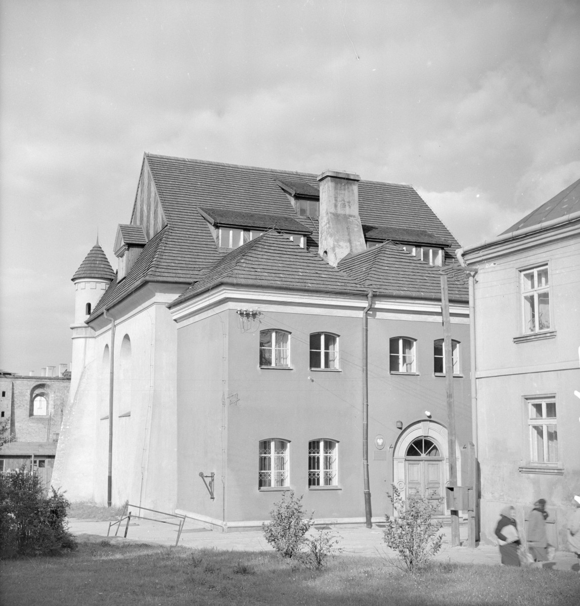 synagoga Staromiejska - elewacja, skan 1