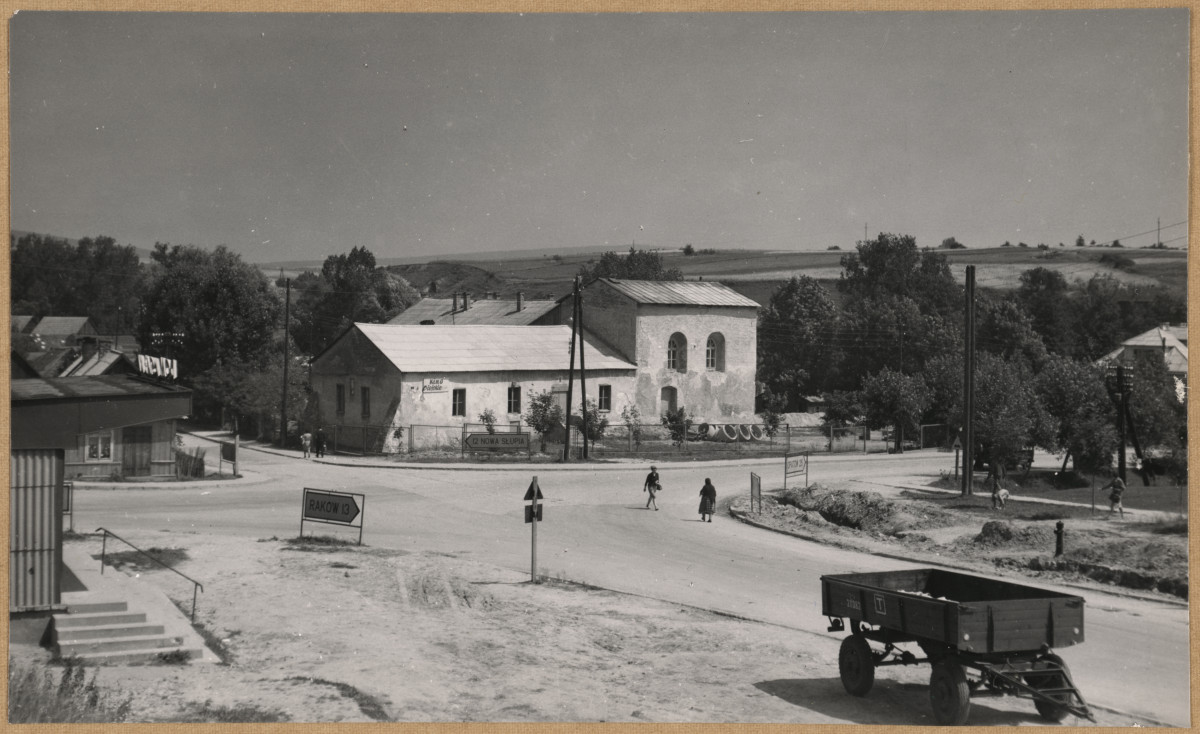 Widok ogólny na d. kościół i szpital św. Ducha 


, skan 1