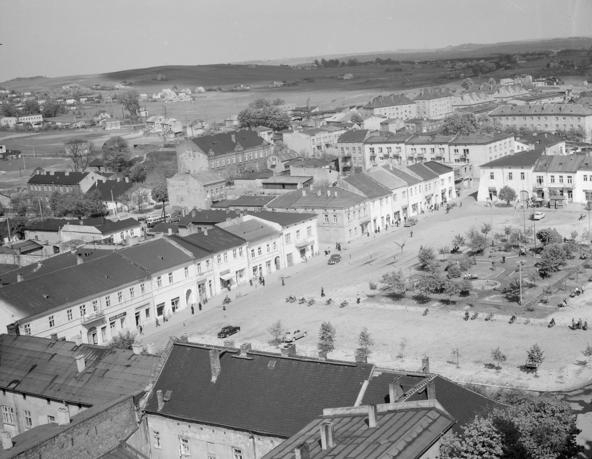 panorama centrum miasta - rynek, skan 1