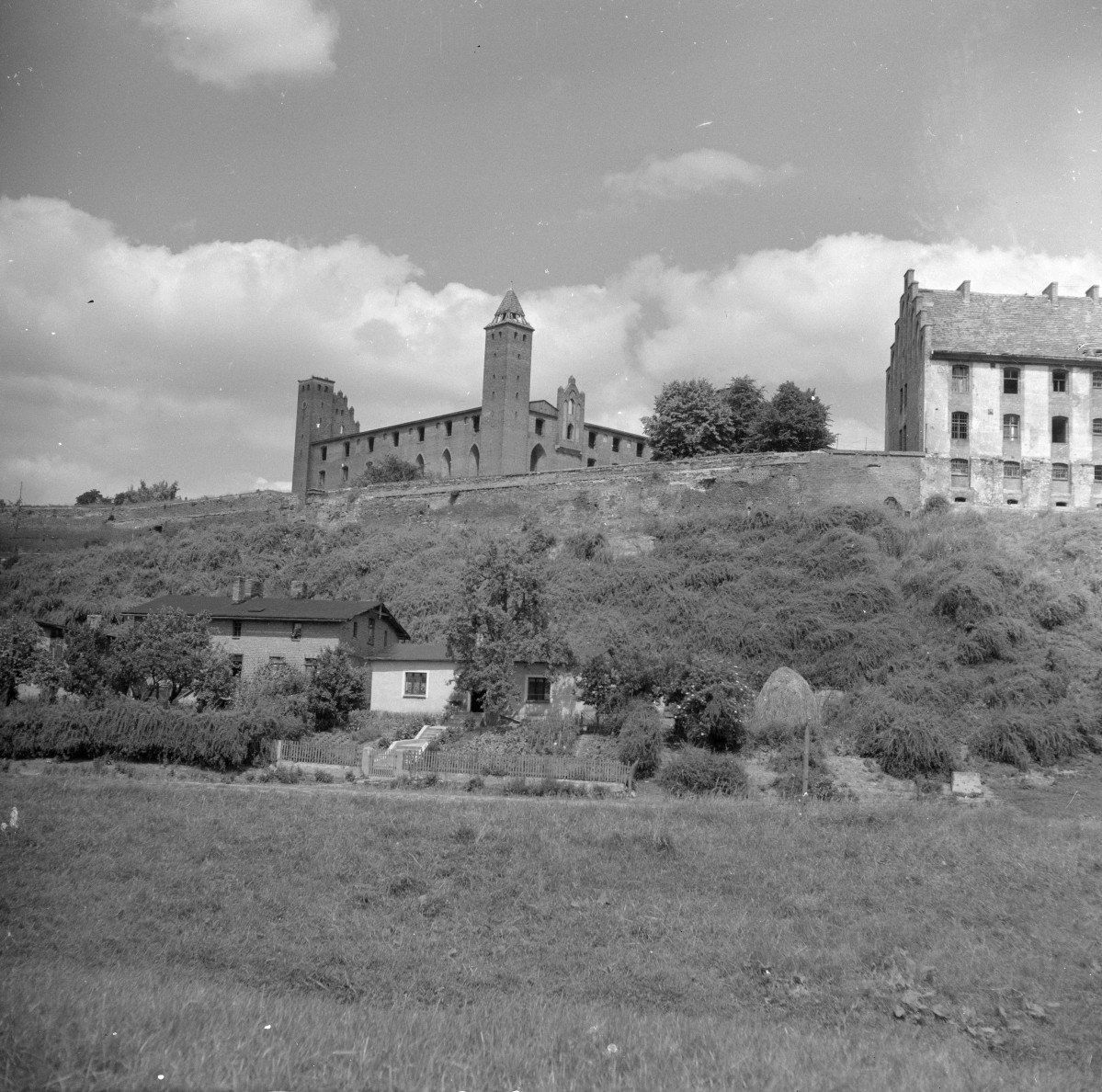 zamek krzyżacki 1290, Pałac Marysieńki - widok ogólny, skan 1