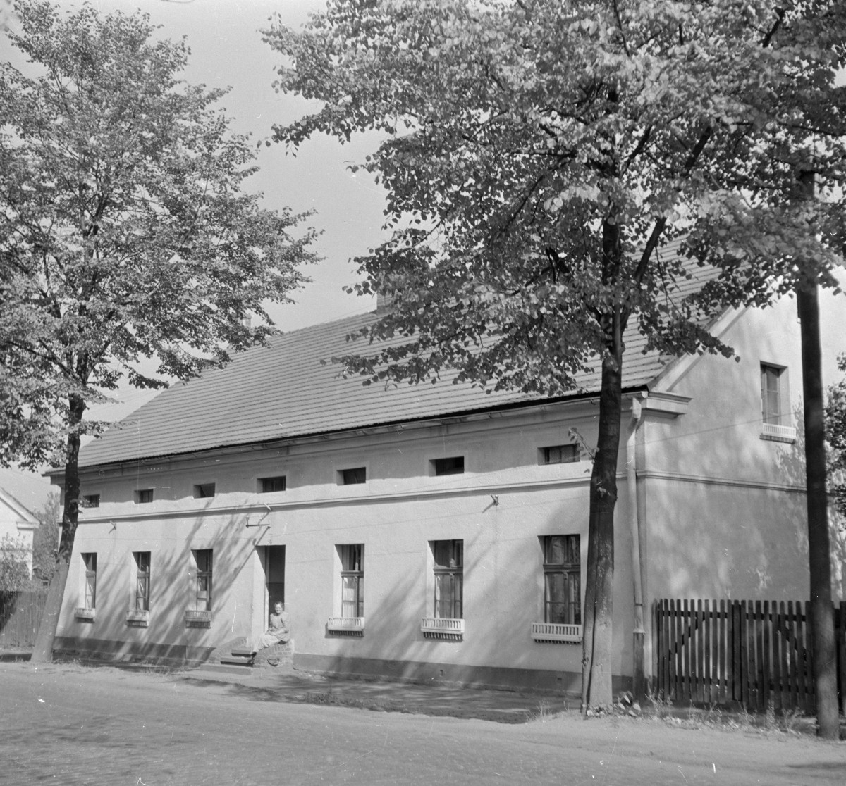 dom - elewacja boczna, skan 1