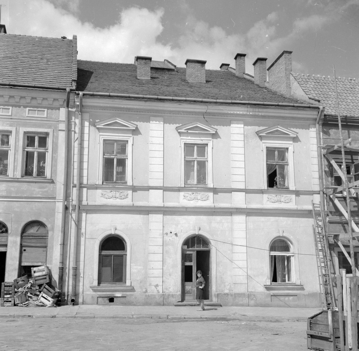 rynek - kamienice, elewacja, boniowanie, skan 1