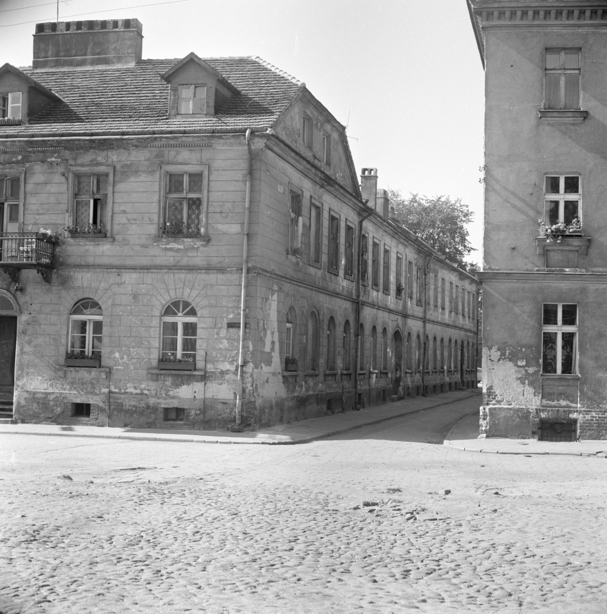 skrzyżowanie ulic łaziennej i Kadeckiej, skan 1