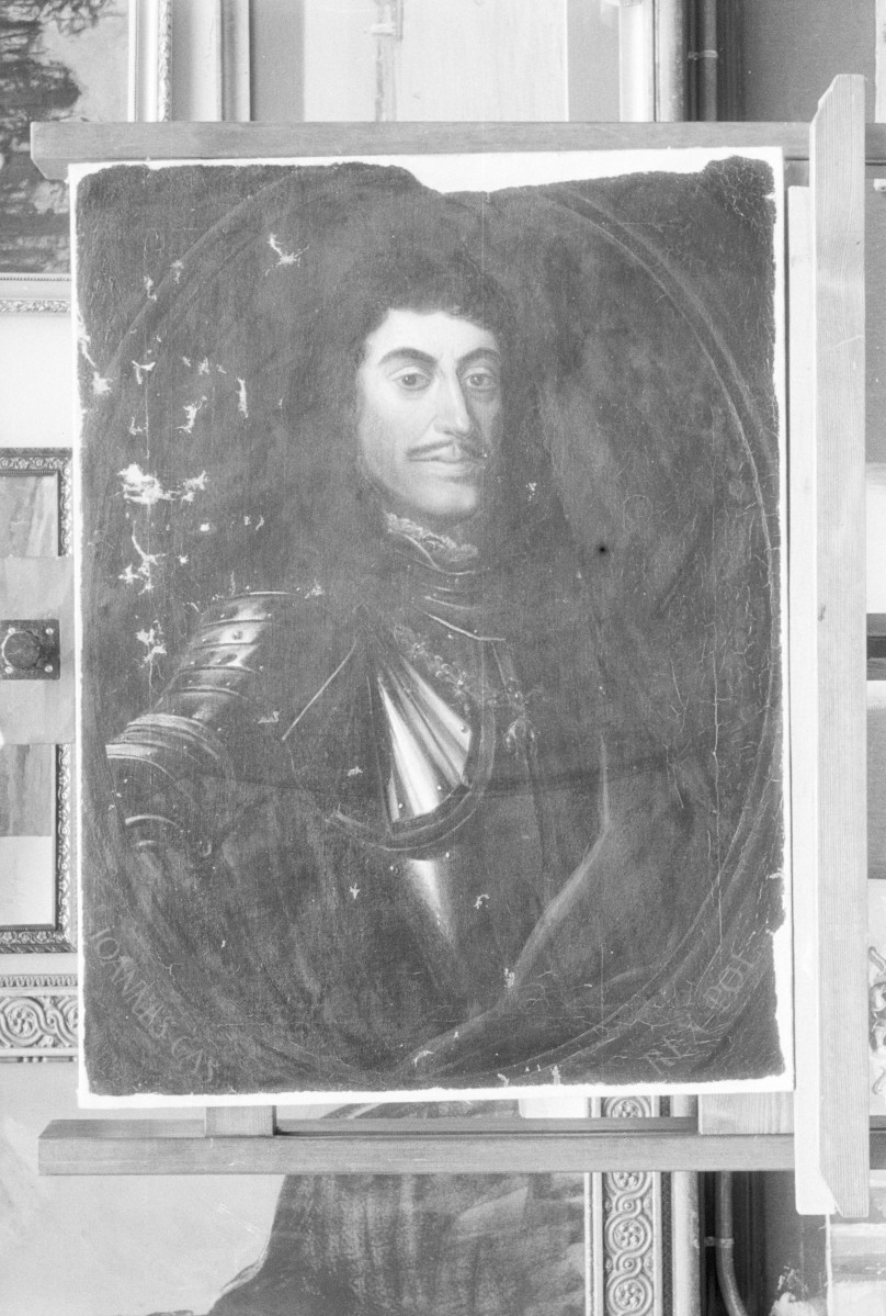 Muzeum Narodowe w Poznaniu, autor nieznany "Portret Jana Kazimierza", 590x790 mm, skan 1