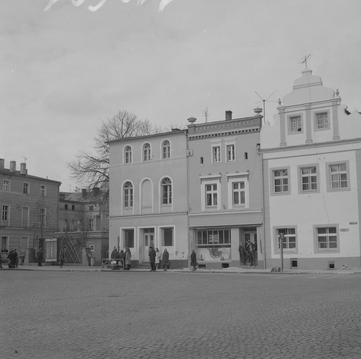 zabudowa miejska - elewacje frontowe, skan 1