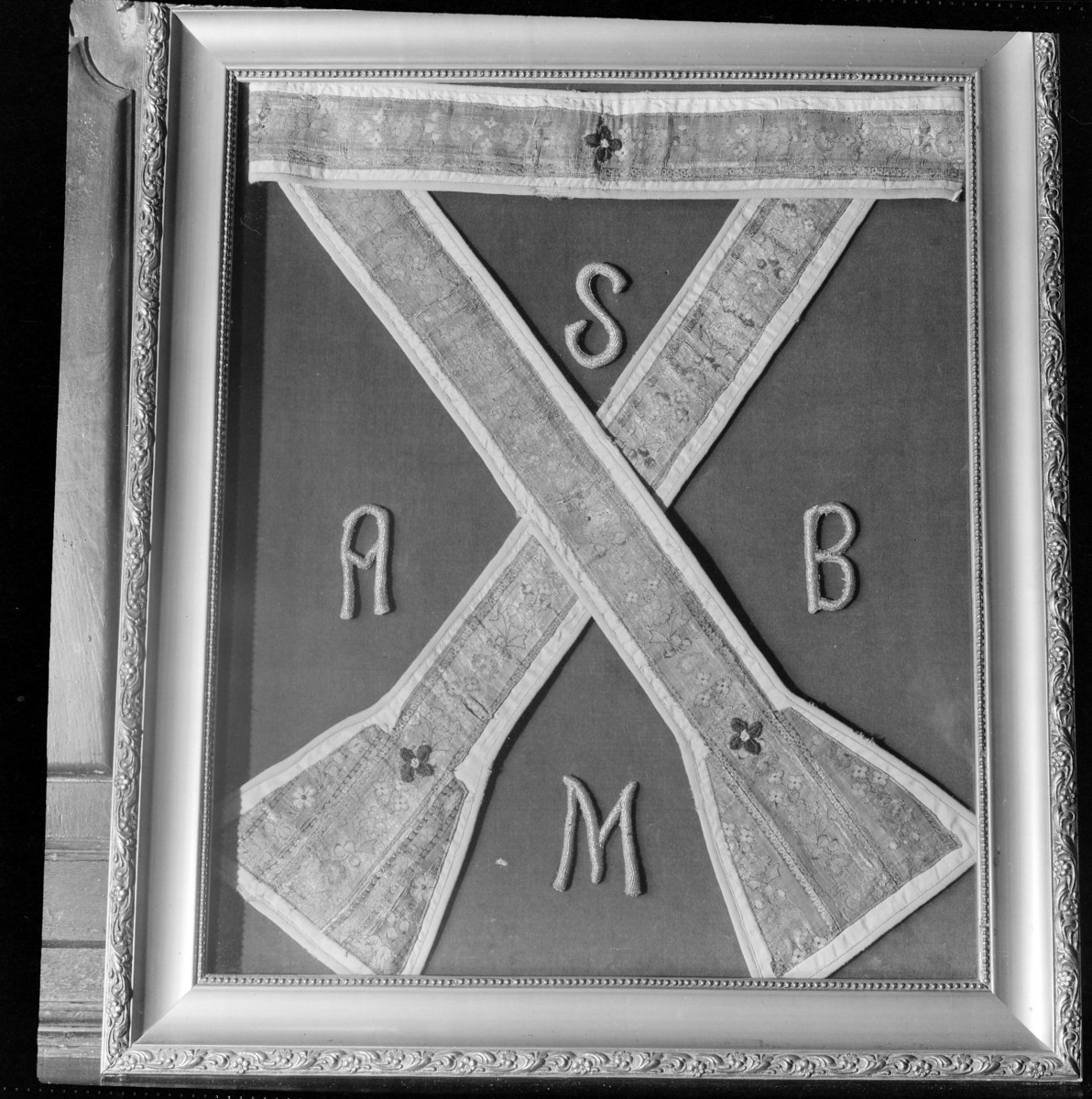 Skarbiec Katedralny - Stuła ze pasa kontusza. 1791-94. całość., skan 1