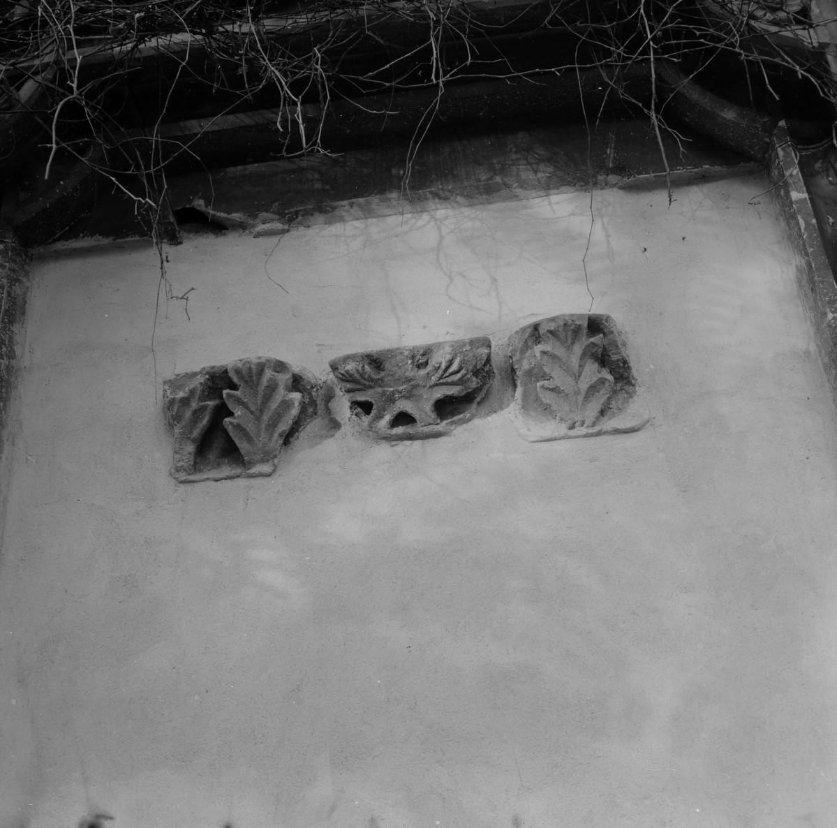 Zespół pobernardyński - fragment gotyckiego fryzu. , skan 1