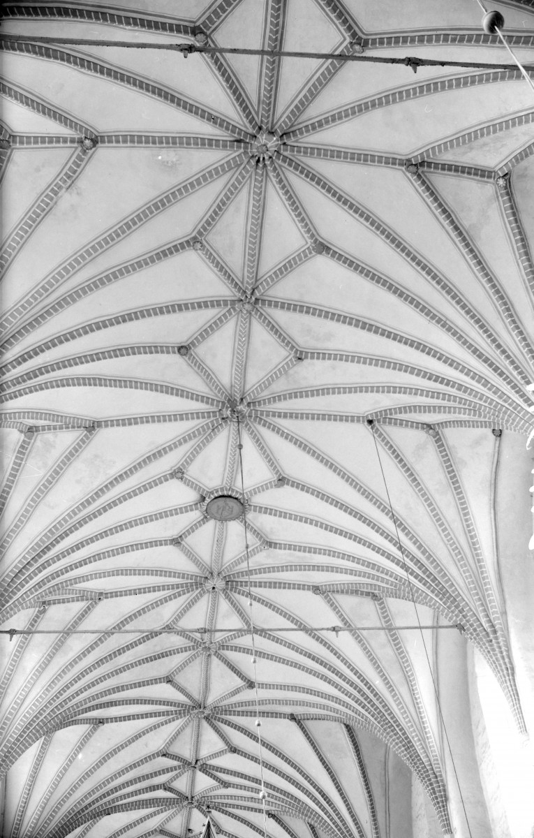 Kościół Zwiastowania Pana - sklepienie gwiaździste, skan 1