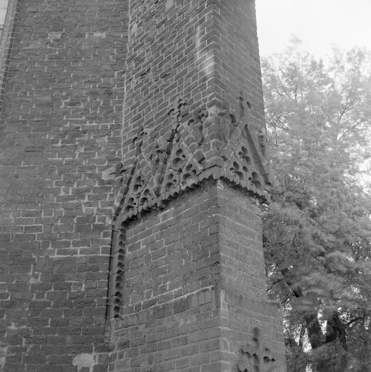 kościół Mariacki - przypora, dekoracja, skan 1