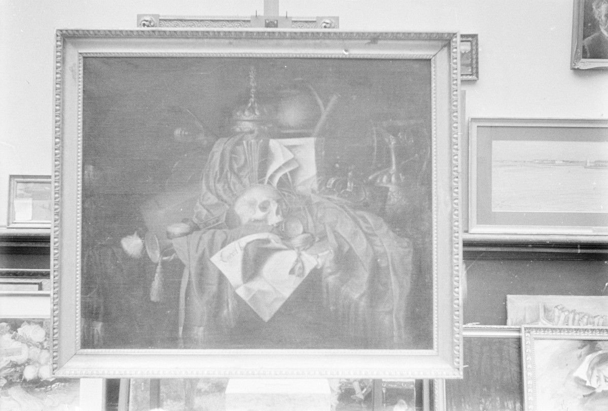 Muzeum Pomorskie w Gdańsku - N.C. Gysbrechts "Martwa natura", skan 1