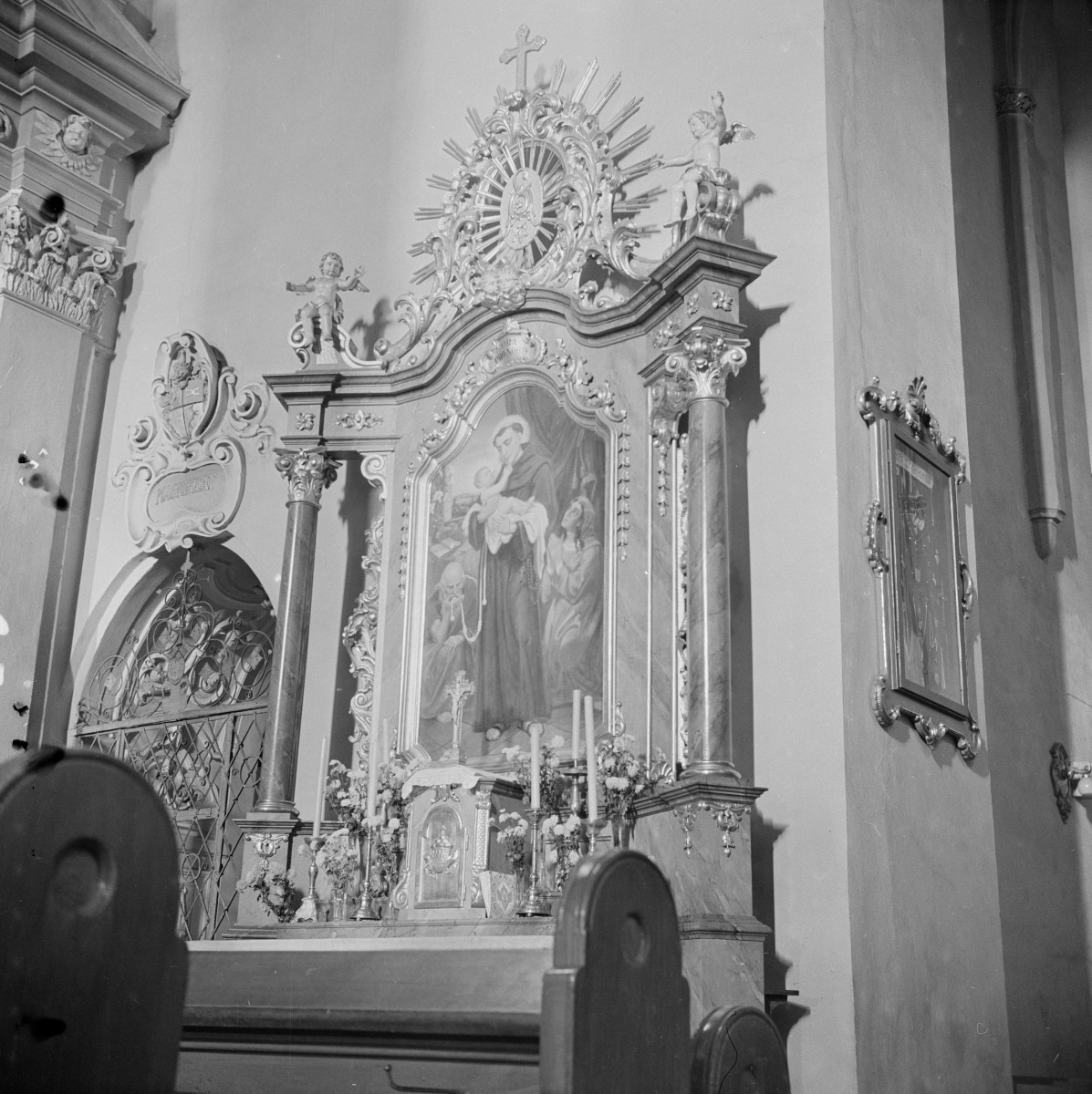 kościół franciszkanów - ołtarz, skan 1