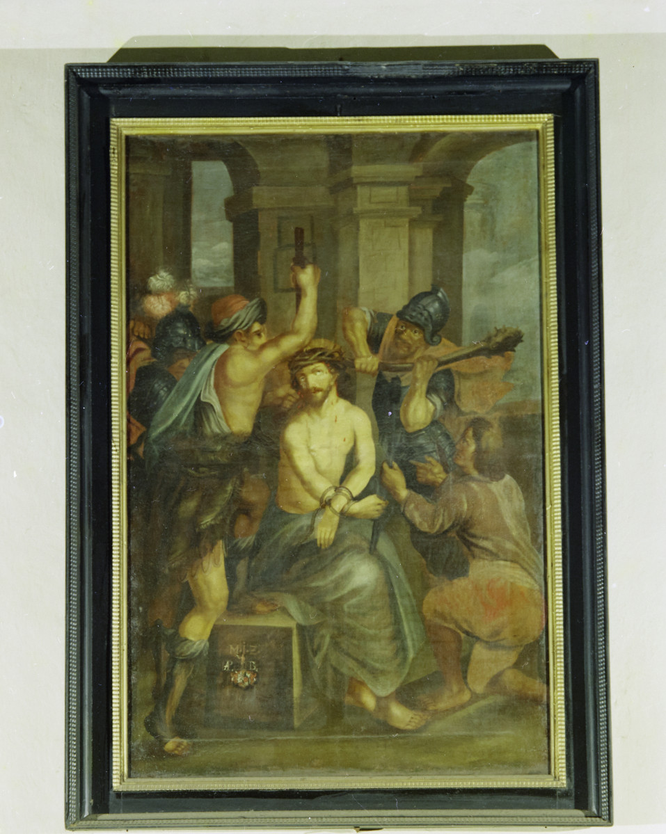 kościół pw. Wniebowzięcia Najświętszej Maryi Panny i św. Mikołaja - zbiory - obraz Cierniem Koronowanie, skan 1