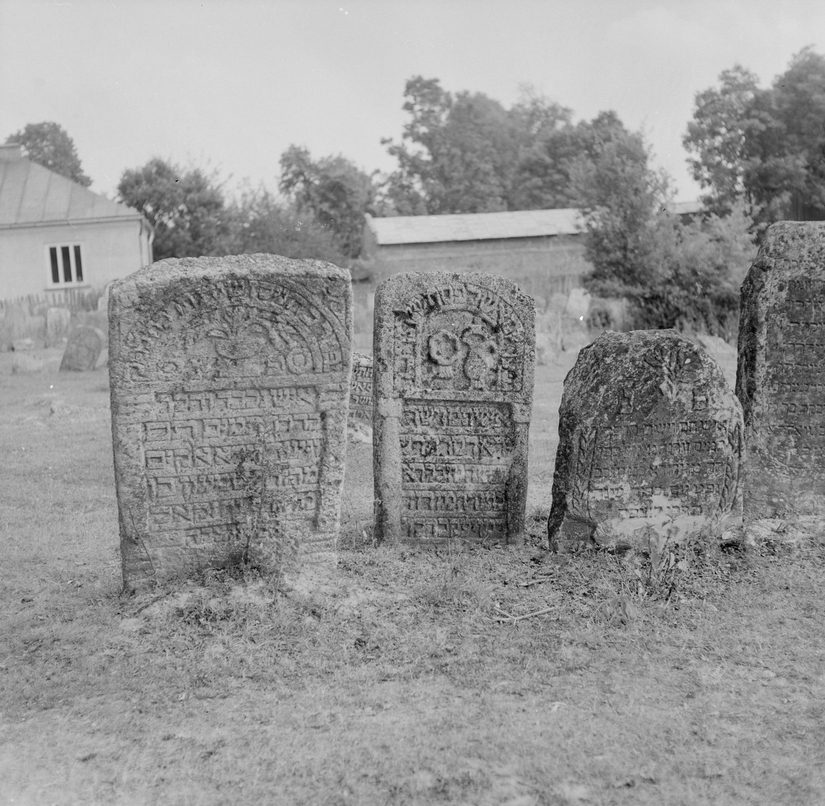 Cmentarz, Kirkut - macewy, skan 1