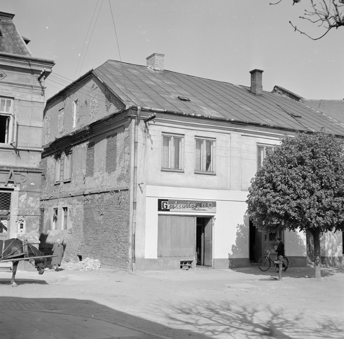rynek - kamienica, elewacja, skan 1