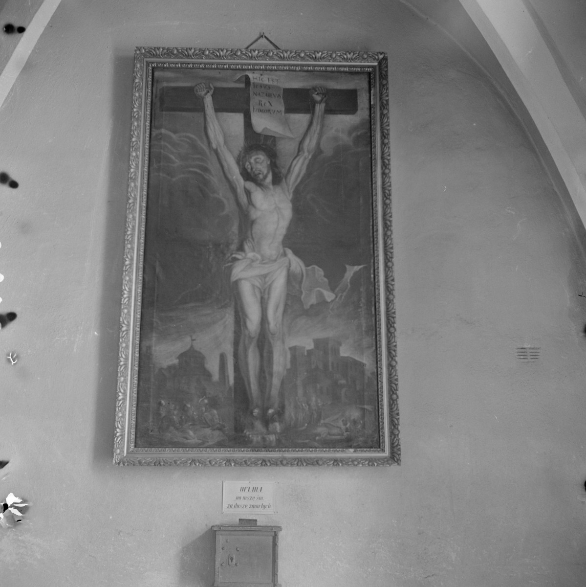 kościół franciszkanów - zakrystia, obraz, skan 1