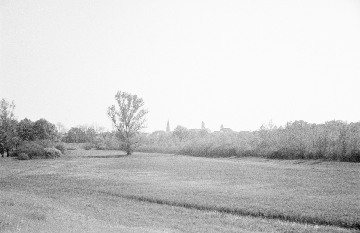 panorama miasta - widok od płn., skan 1