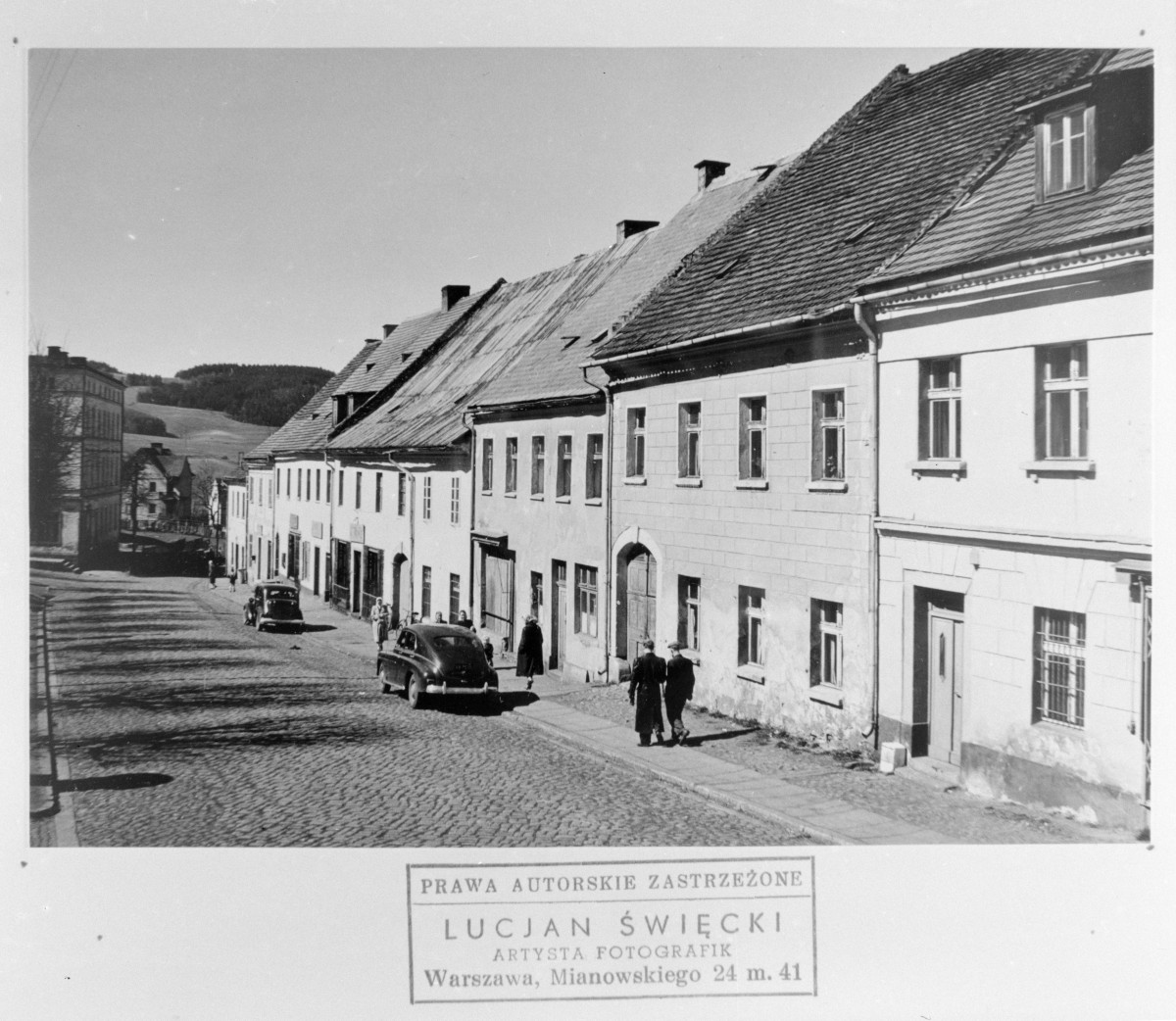 kamienice przy rynku - fasady, skan 1
