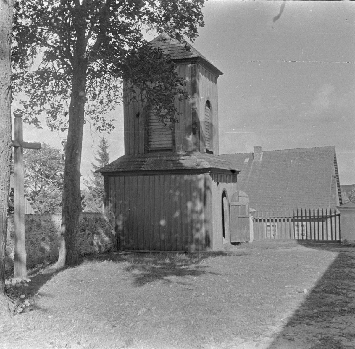 dzwonnica - elewacja, skan 1