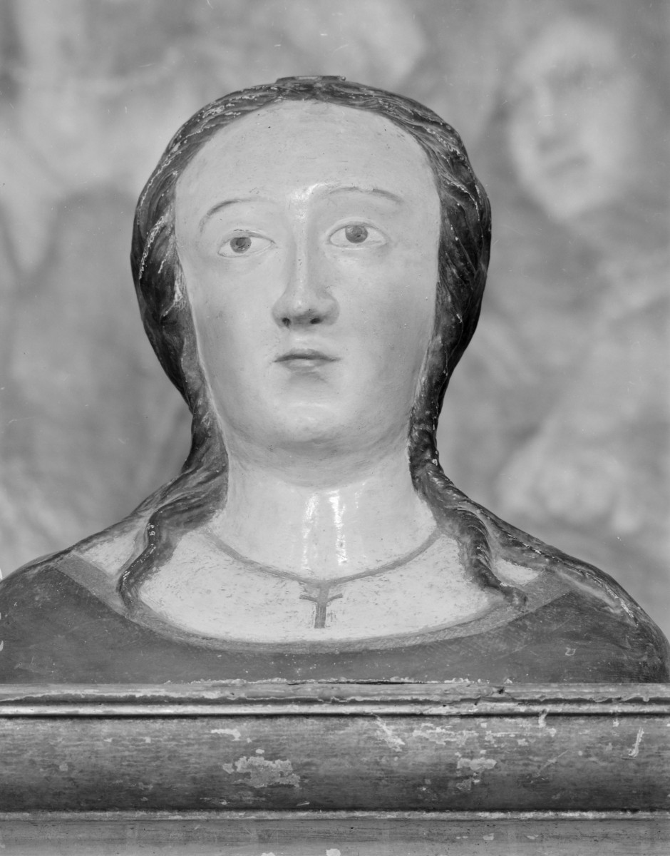 Kościół pw. NMP i św. Mikołaja - wnętrze: rzeźba, herma., skan 1