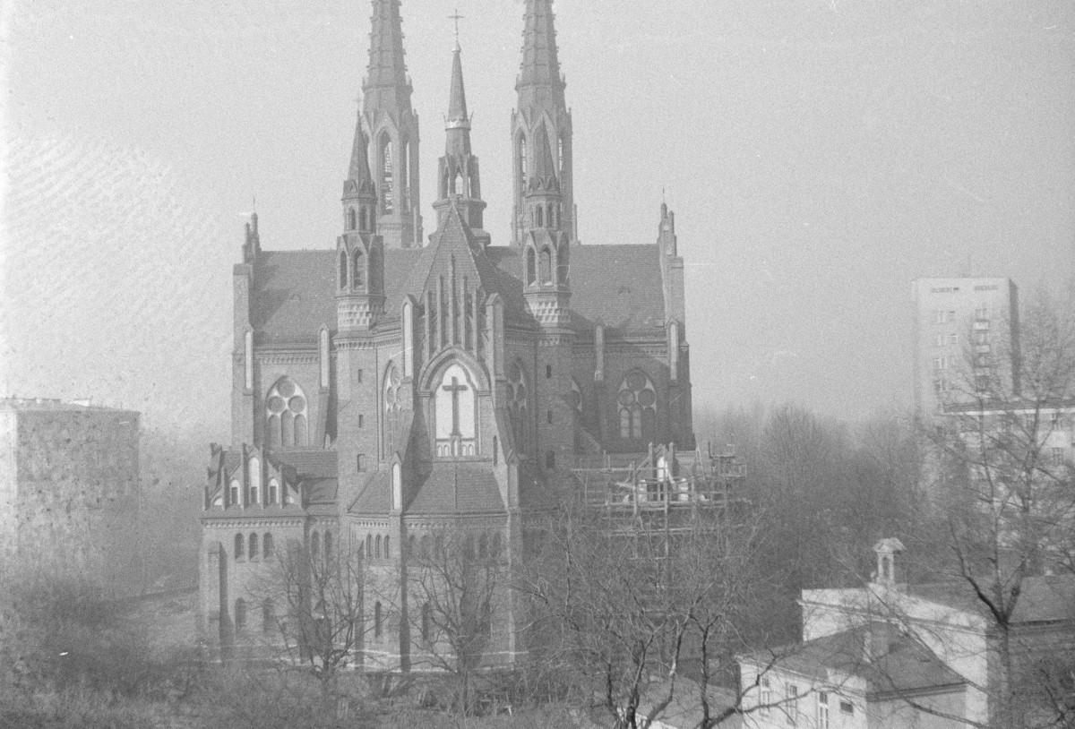 kościół pw. św. Michała Archanioła i św. Floriana Męczennika - prezbiterium, skan 1