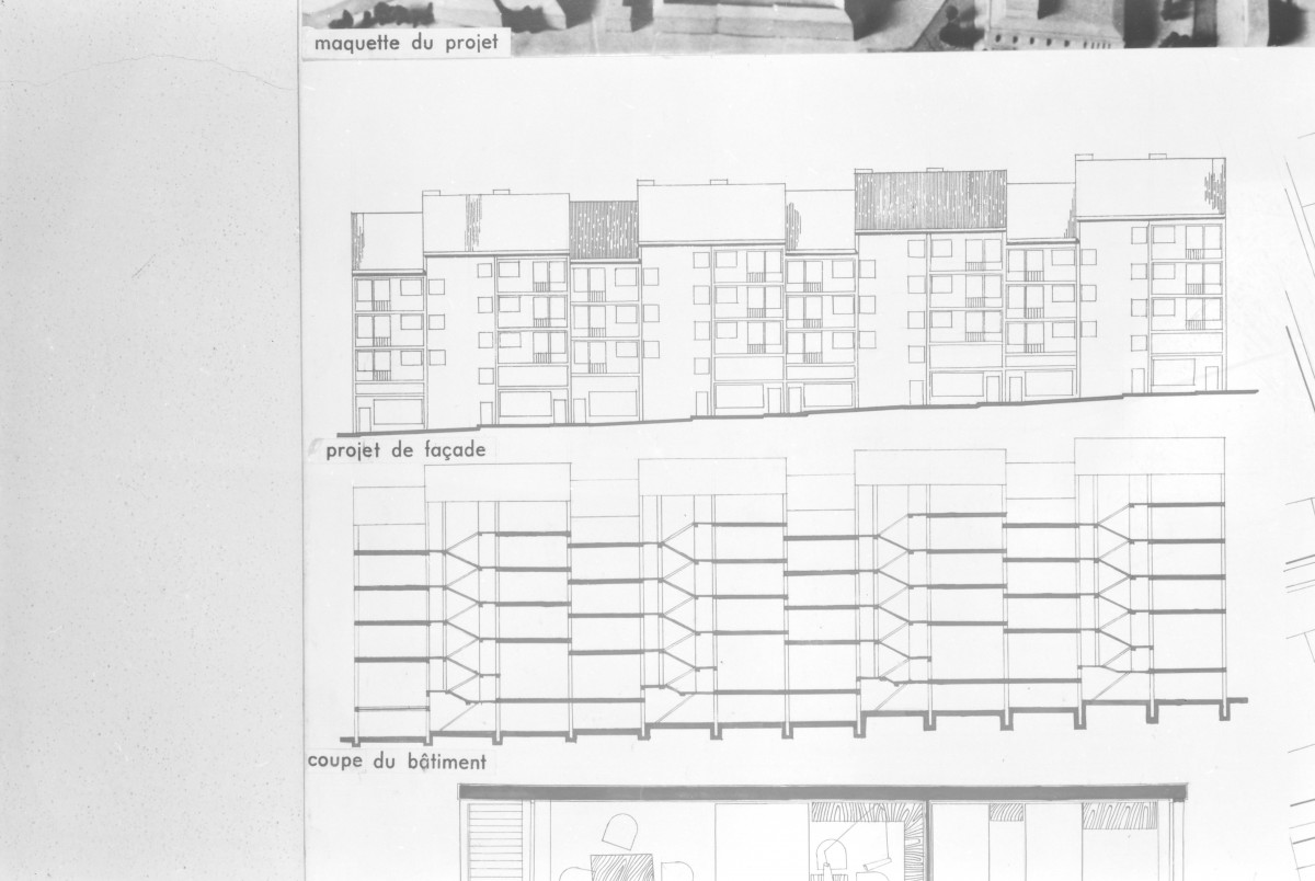 Plan. rysunek techniczny kamienic., skan 1