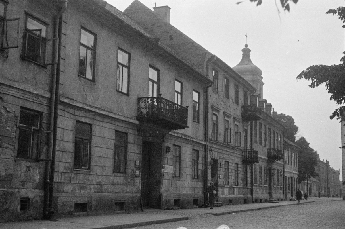 kamienice - elewacje północne, skan 1