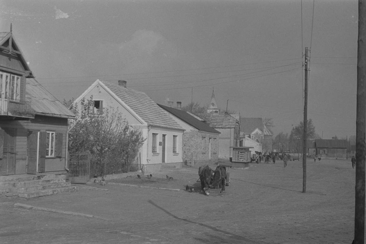 rynek - fragment zabudowy, skan 1