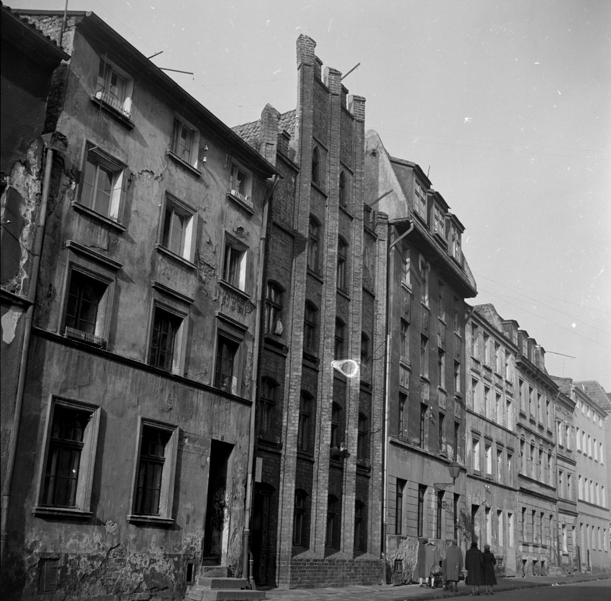 kamienice - elewacja, skan 1
