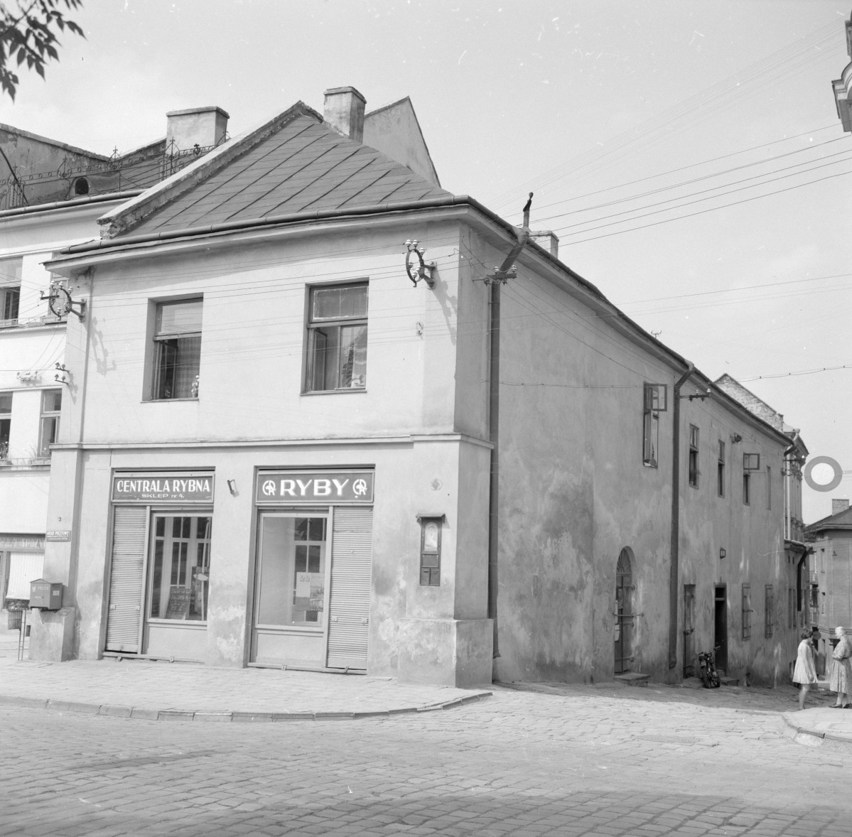 kamienica - elewacja południowo-wschodnia, skan 1