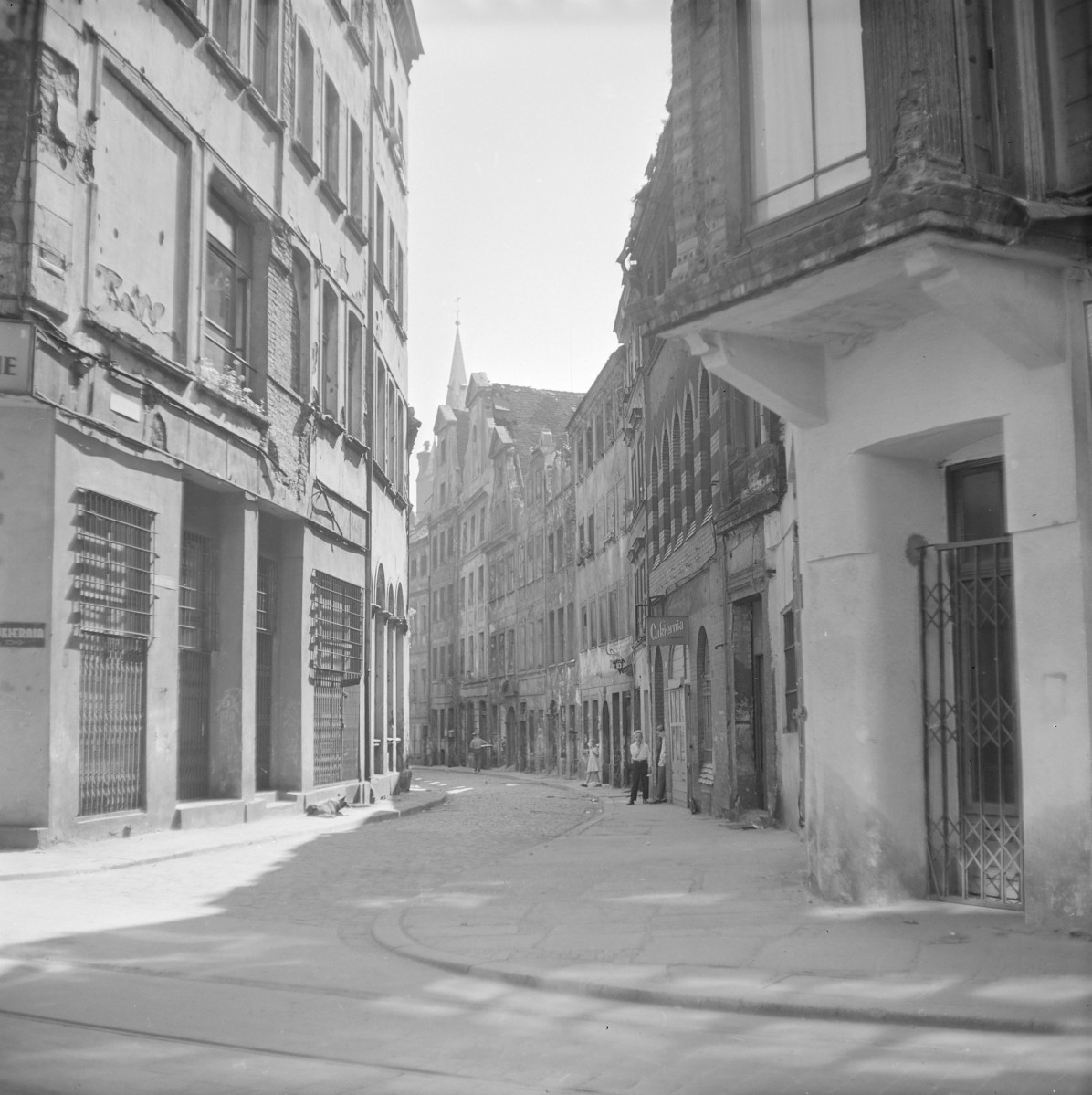 ulica Psie budy - zabudowa, skan 1