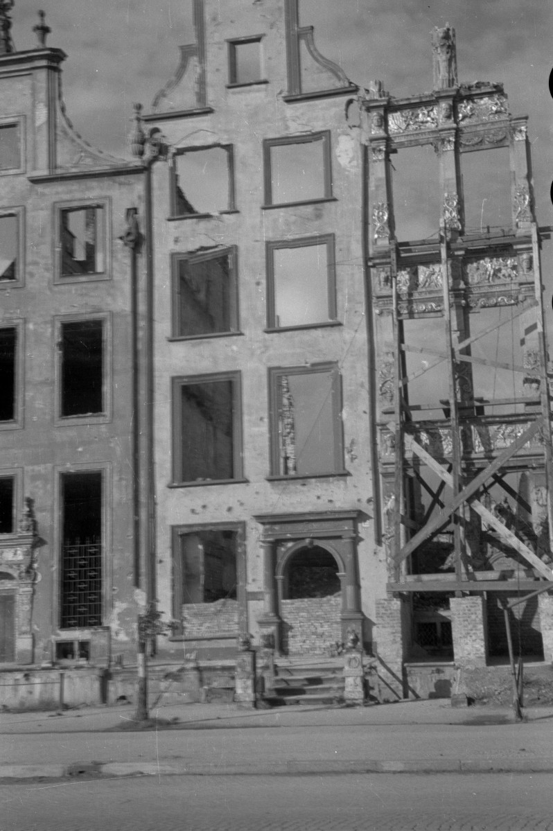 Kamienica Steffensów - elewacja frontowa, skan 1