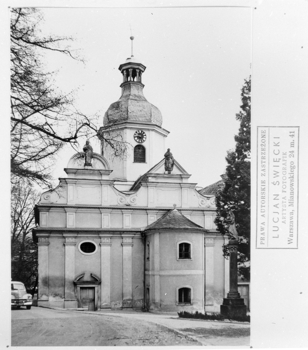 Kaplica zdrojowa Najświętszej Maryi Panny - fasada, skan 1