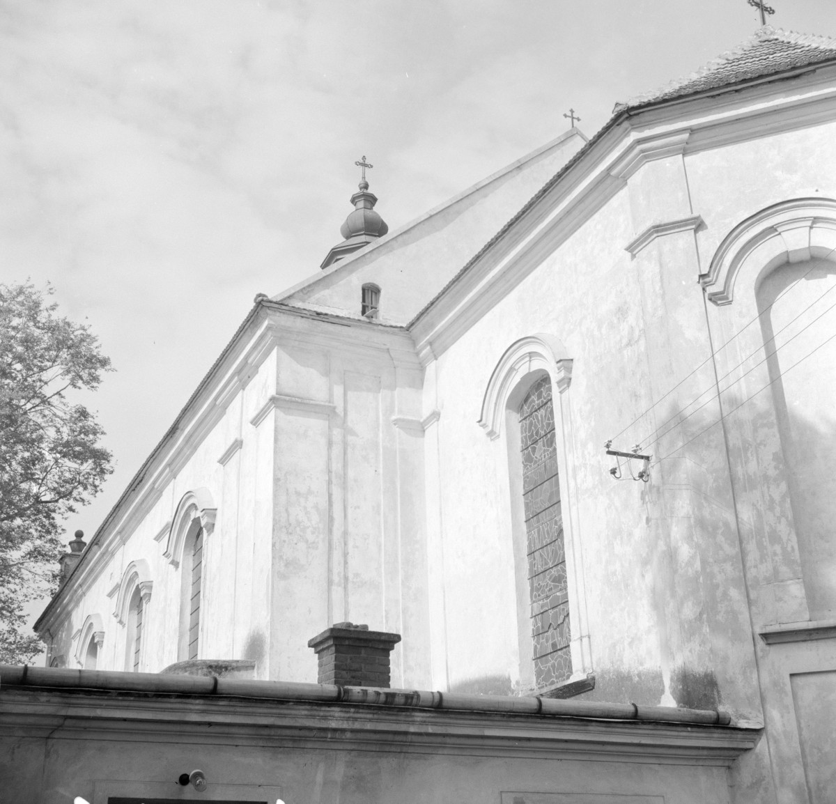 kościół pw. Wniebowzięcia NMP - elewacja, skan 1