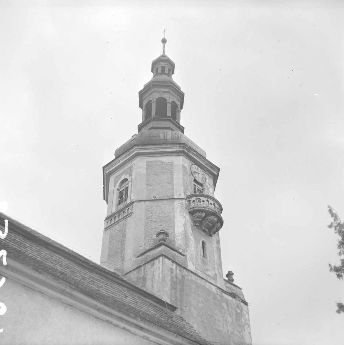 Kościół św. Jana Nepomucena - wieża., skan 1