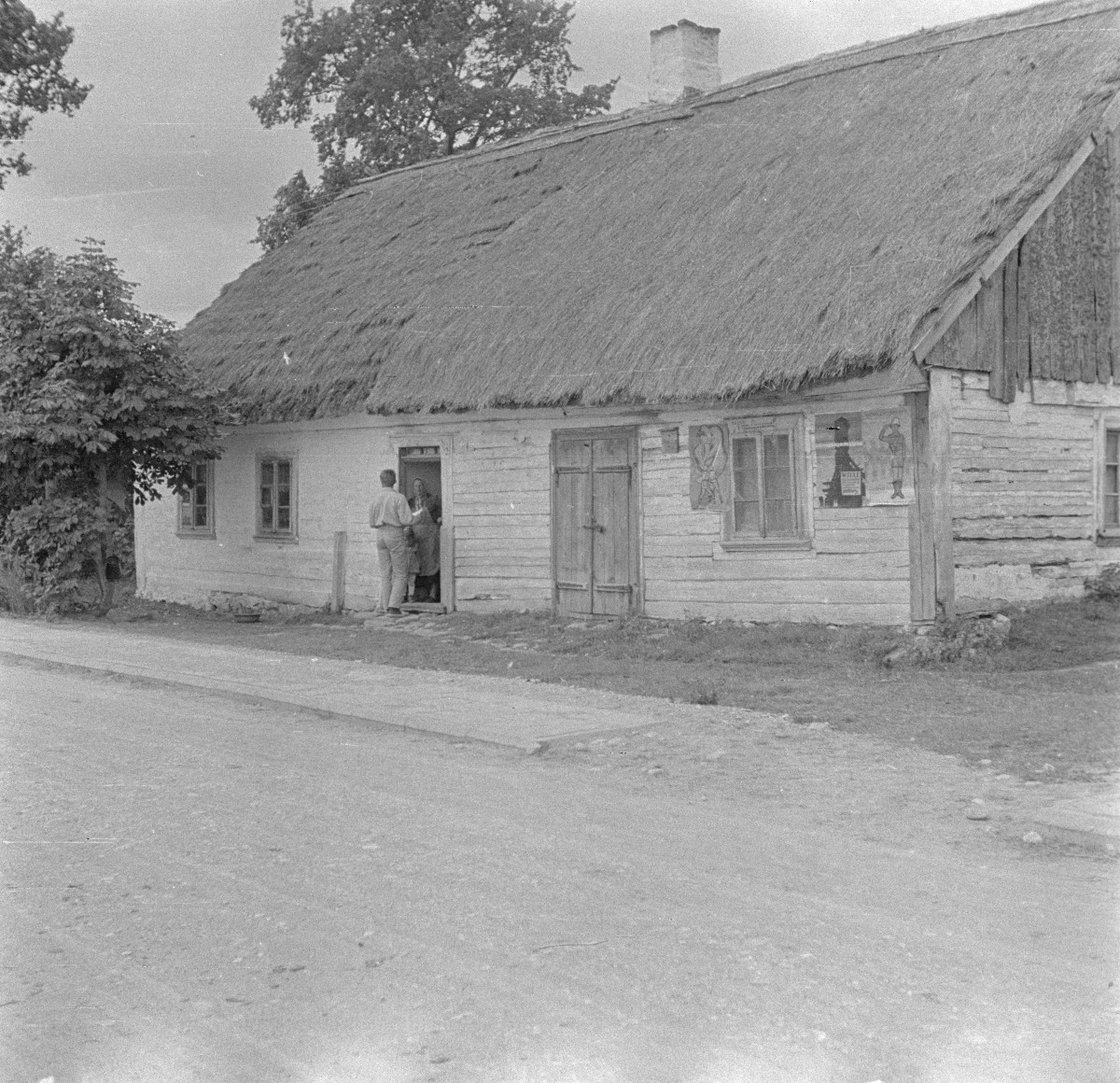 chałupa nr 8 - elewacja frontowa, skan 1