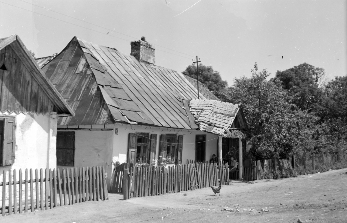 Zabudowa miejska - dom, widok ogólny, skan 1