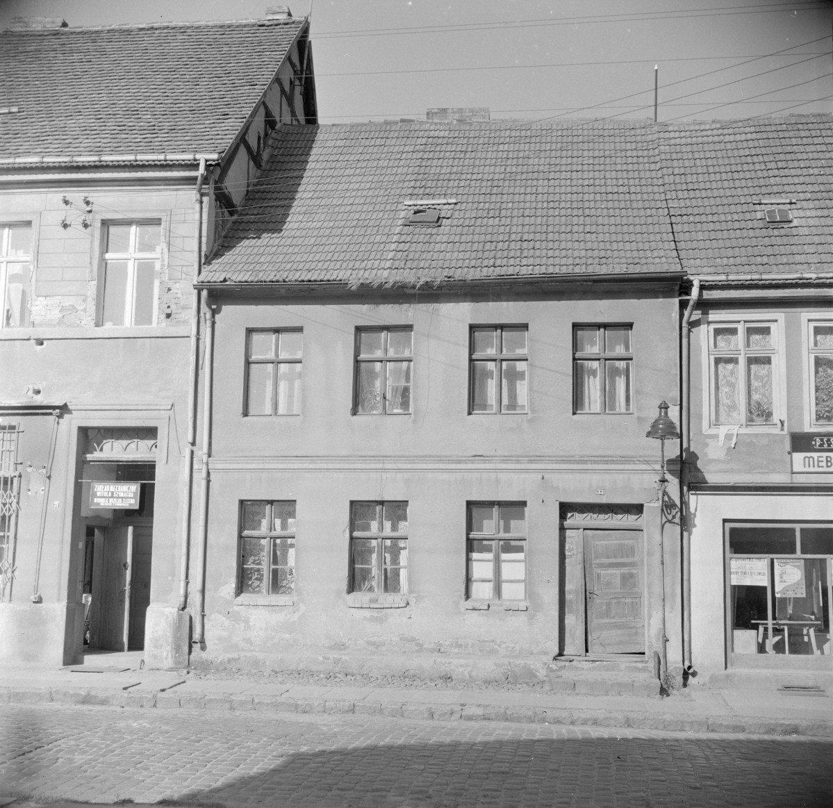 kamienica - elewacja frontowa, skan 1