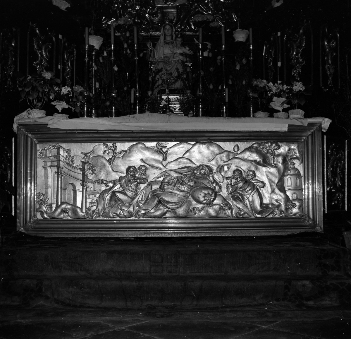kościół Karmelitów - antepedium , skan 1