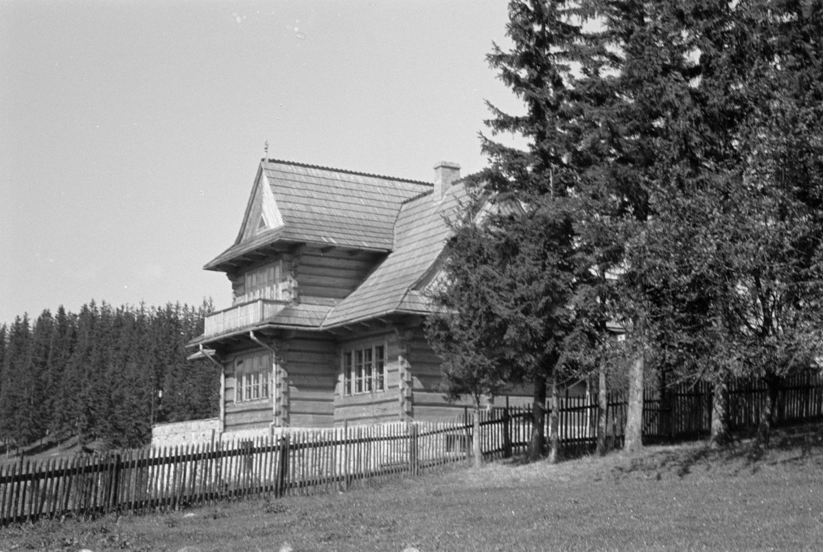 Gubałówka - dom - elewacja frontowa, skan 1