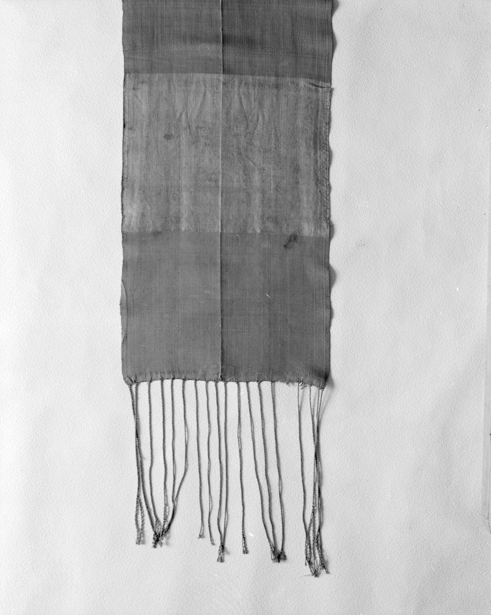 Muzeum Narodowe - zbiory - pas lity dwustronny - Bliski Wschód /XVIII wiek/ - głowa i wciąża /fragment/ - awers, skan 1
