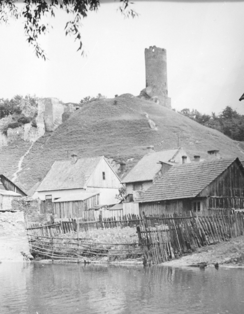 ruiny zamku - widok ogólny, skan 1