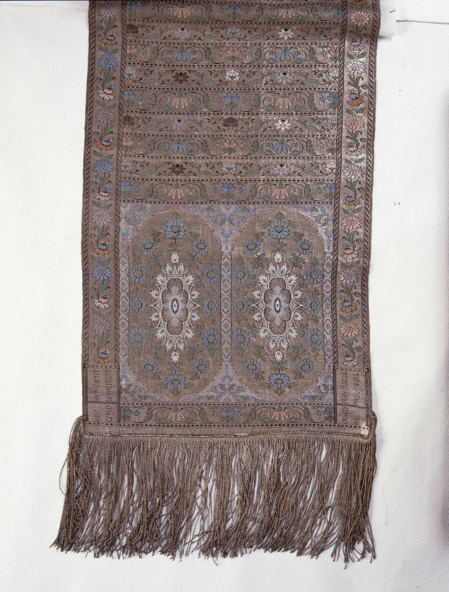 Muzeum Narodowe  - zbiory - pas lity dwustronny - Kraków /Franciszek Masłowski 1781 - 1806 rok/ - głowa i wciąża /fragment/ - awers, skan 1