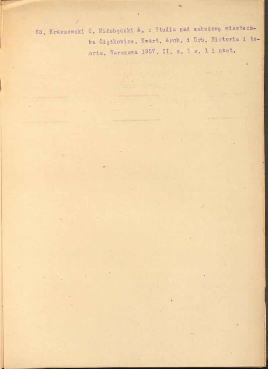 ciesielstwo; rozdziały do pracy F. Kopkowicza; bibliografia, skan 6