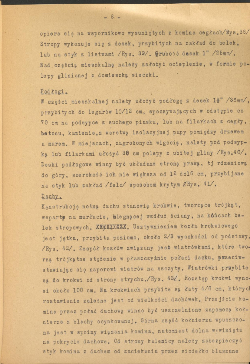 Drzewo w budownictwie wiejskim 1946 - instrukcja do poradnika budowlanego, skan 11