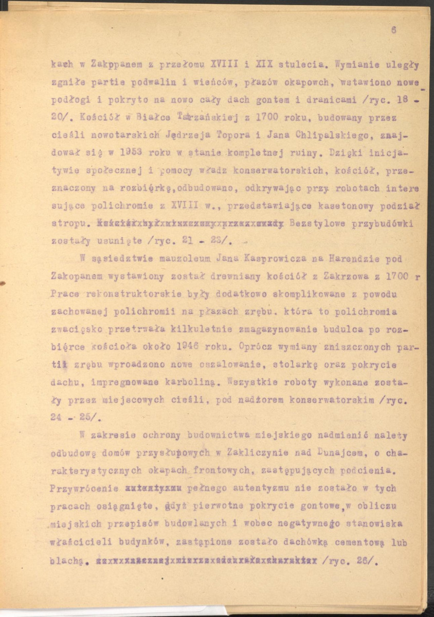 ciesielstwo; rozdziały do pracy F. Kopkowicza; rozdział XV, skan 7