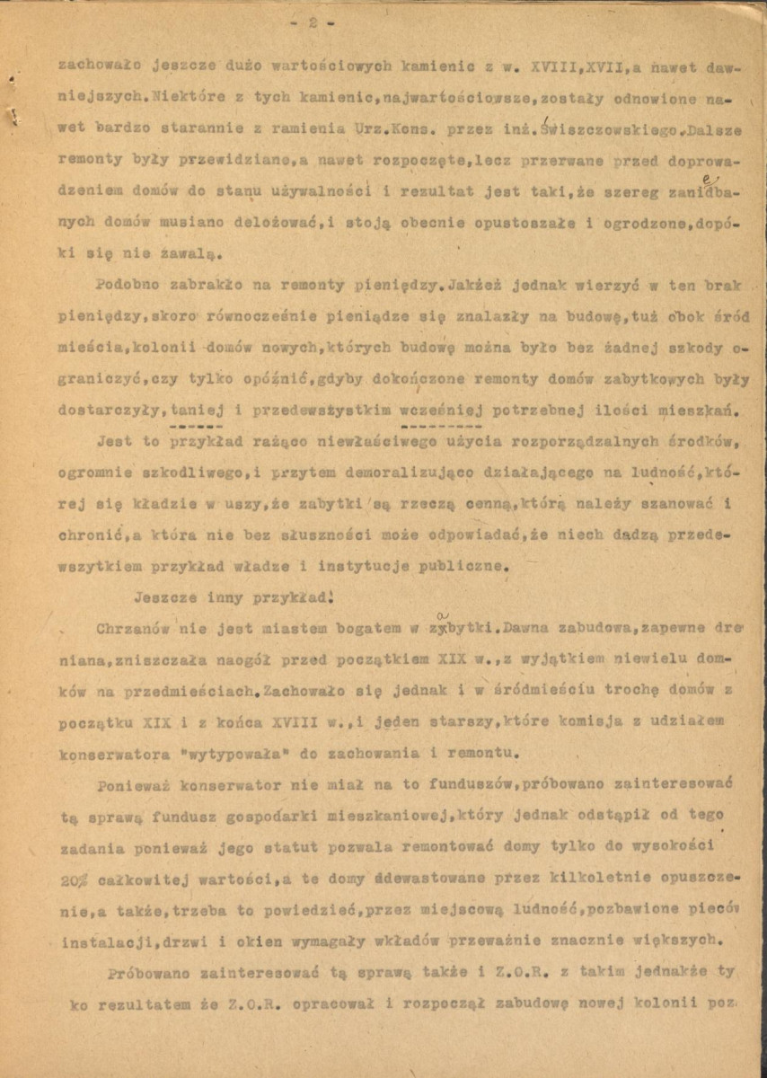 list i artykuły w sprawie skansenów, skan 17